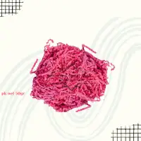 Kırmızı Kırpıntı Kağıt [50 Gram] - Görsel 1