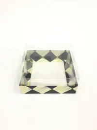 12x12x5 Dama Altı Kartonlu Asetat Kutu - Görsel 1