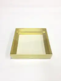 15x15x3 Altın Altı Kartonlu Asetat Kutu - Görsel 2