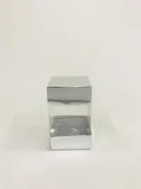 5x5x8 Çiftli Gümüş Kutu - Görsel 1