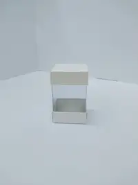 5x5x8  Beyaz Çiftli Kutu - Görsel 2