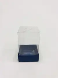5x5x8 Lacivert Altı Kartonlu Asetat Kutu - Görsel 1