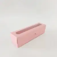 5x5x20 Pembe Makaron Kutu - Görsel 1