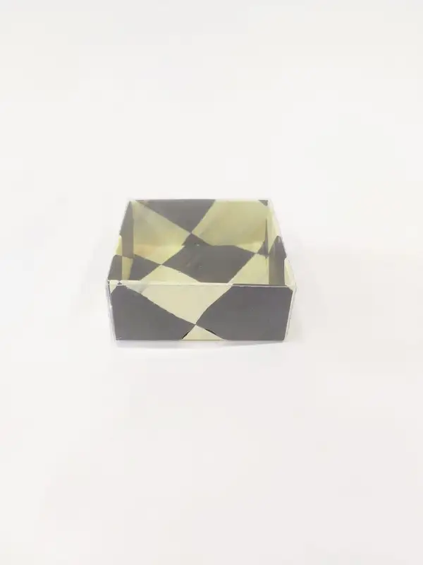 6x6x3 dama Altı Kartonlu Asetat Kutu