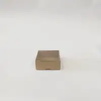 7x7x3 Kraft Altı Kartonlu Asetat Kutu - Görsel 1