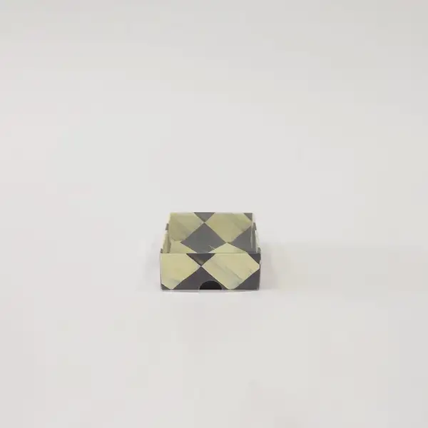 7x7x3 Dama Altı Kartonlu Asetat Kutu