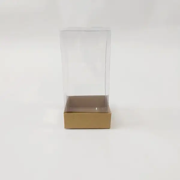 7x7x16 Kraft Altı Kartonlu Asetat Kutu