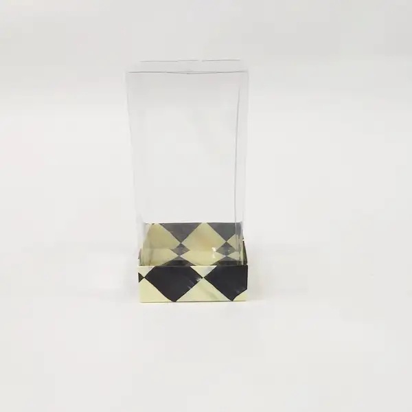 7x7x16 Dama Altı Kartonlu Asetat Kutu