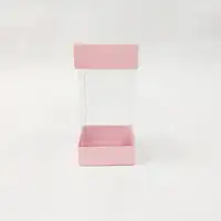 7x7x16 Çiftli Pembe Kutu - Görsel 1