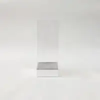 7x7x20 Gümüş Altı Kartonlu Asetat Kutu - Görsel 1