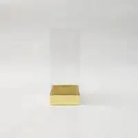7x7x20 Altın Altı Kartonlu Asetat Kutu - Görsel 1
