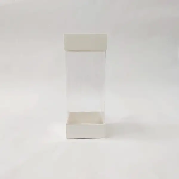 7x7x20 Çiftli Beyaz Kutu
