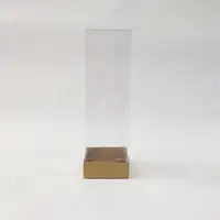 7x7x25 Kraft Altı Kartonlu Asetat Kutu - Görsel 1