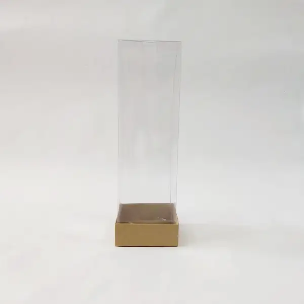 7x7x25 Kraft Altı Kartonlu Asetat Kutu