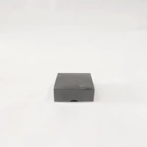 8x8x3 Siyah Altı Kartonlu Asetat Kutu