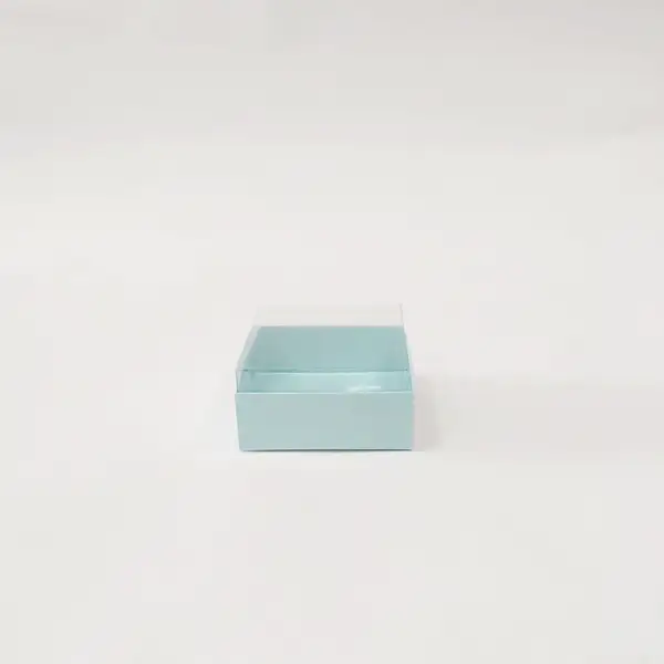 8x8x4 Mavi Altı Kartonlu Asetat Kutu