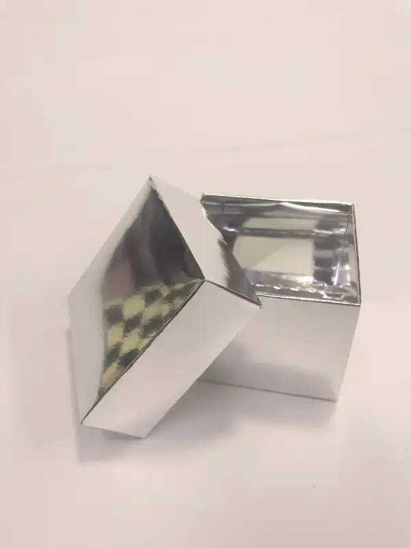 8x8x6 Komple Gümüş Kutu
