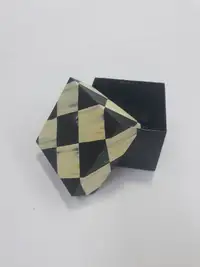 8x8x6 Dama Kapaklı Alt Siyah Kutu - Görsel 1