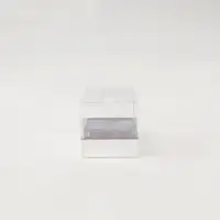 8x8x8 Gümüş Altı Kartonlu Asetat Kutu - Görsel 1