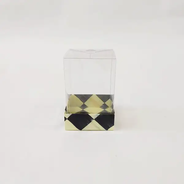 8x8x11 Dama Altı Kartonlu Asetat Kutu