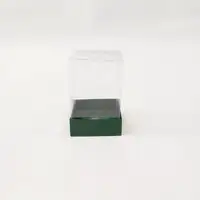 8x8x11 Yeşil Altı Kartonlu Asetat Kutu - Görsel 1