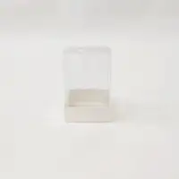8x8x11 Beyaz Altı Kartonlu Asetat Kutu - Görsel 1