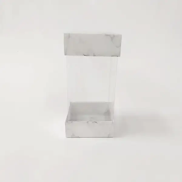 8x8x16 Çiftli Mermer Desenli Kutu