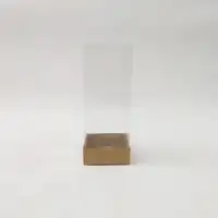 8x8x20 Kraft Altı Kartonlu Asetat Kutu - Görsel 1