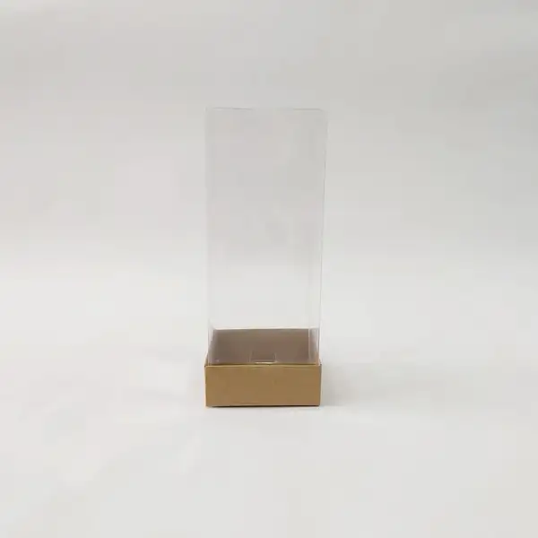 8x8x20 Kraft Altı Kartonlu Asetat Kutu