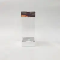 8x8x20 Çiftli Gümüş Kutu - Görsel 1