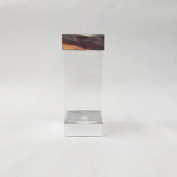 8x8x20 Çiftli Gümüş Kutu