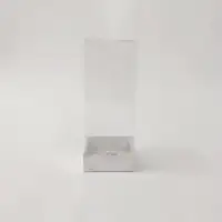 8x8x25 Mermer Desenli Altı Kartonlu Asetat Kutu - Görsel 1