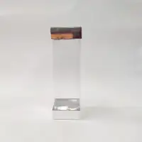 8x8x25 Çiftli Gümüş Kutu - Görsel 1