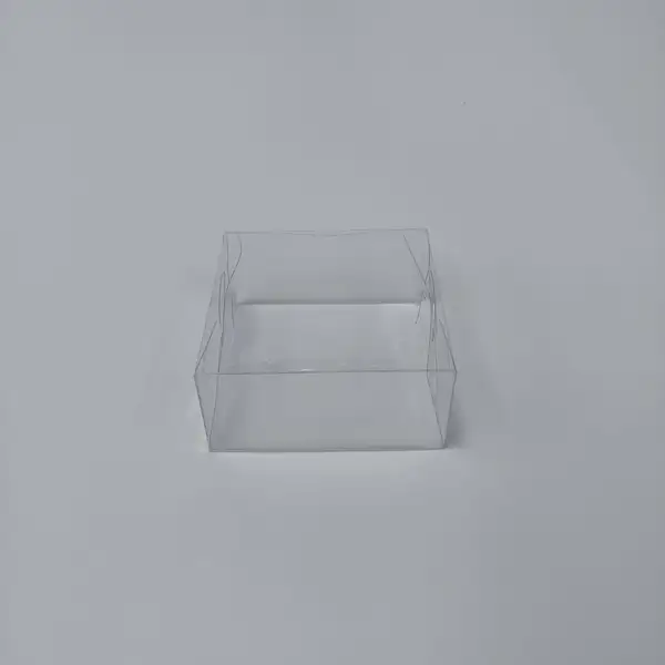 9x9x4 Full Asetat Kutu (Şeffaf PVC)