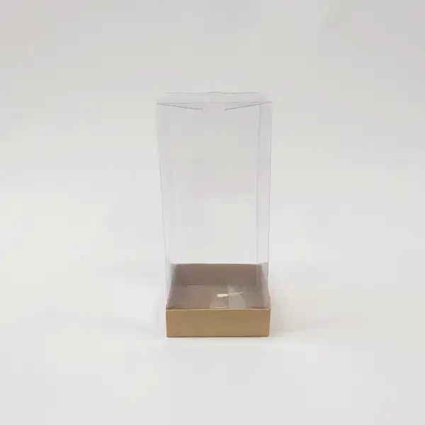 9x9x20 Kraft Altı Kartonlu Asetat Kutu