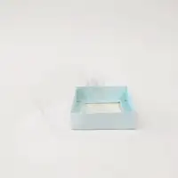 10x10x5 Mavi Altı Kartonlu Asetat Kutu - Görsel 1