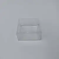 10x10x5 Full Asetat Kutu (Şeffaf PVC) - Görsel 1