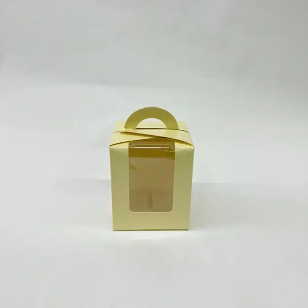 9x9x11 Krem Pencereli Kutu