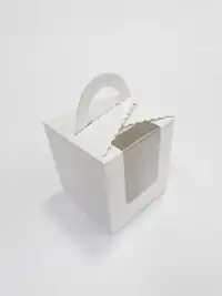 9x9x11 Beyaz Pencereli Kutu - Görsel 2