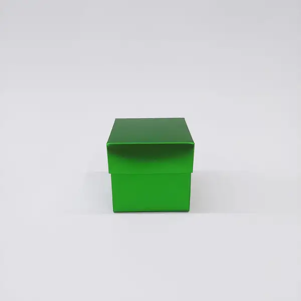 10x10x10 Komple Parlak Yeşil Kutu