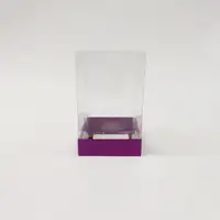 10x10x16 Mor Altı Kartonlu Asetat Kutu - Görsel 1