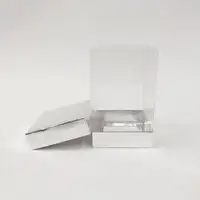 10x10x16 Çiftli Gümüş Kutu - Görsel 1