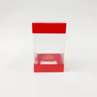 10x10x16 Çiftli Kırmızı Kutu - Görsel 1