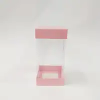 10x10x20 Çiftli Pembe Kutu - Görsel 1