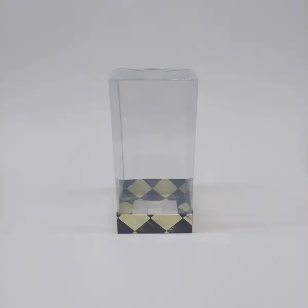 10x10x20 Dama Altı Kartonlu Asetat Kutu