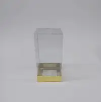 10x10x20 Altın Altı Kartonlu Asetat Kutu - Görsel 1