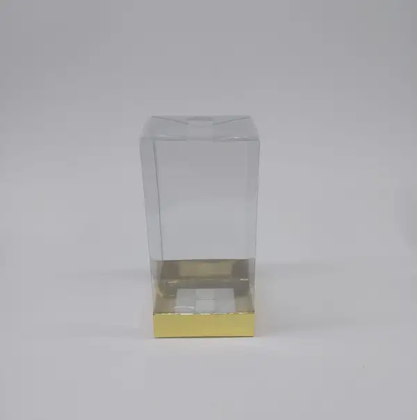 10x10x20 Altın Altı Kartonlu Asetat Kutu