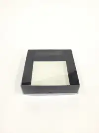 12x12x3  Siyah Altı Kartonlu Asetat Kutu - Görsel 2