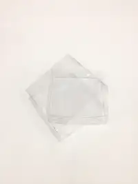 12x12x3 Full Asetat Kutu (Şeffaf PVC) - Görsel 1