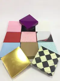 12x12x5 Siyah Altı Kartonlu Asetat Kutu - Görsel 2